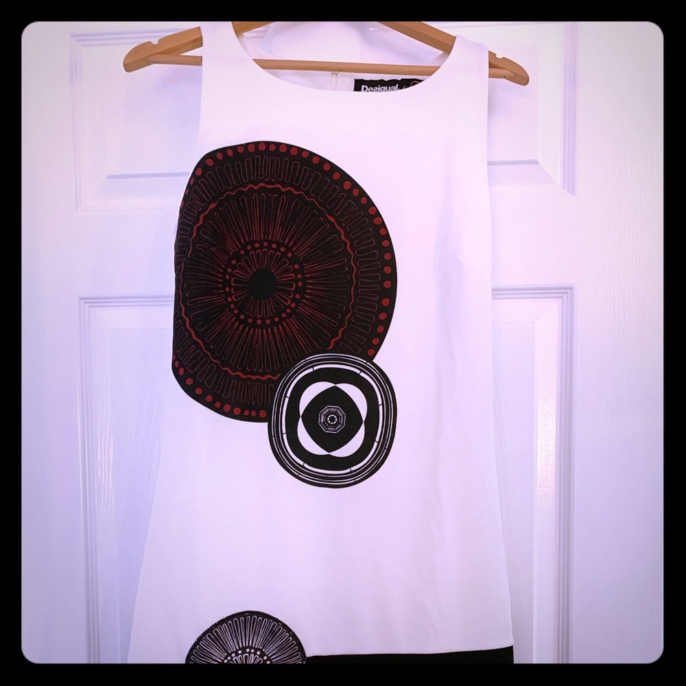 NWOT Desigual Sleeveless Mini Dress